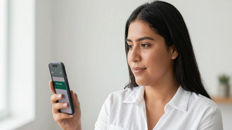 Cómo se cambia el número celular en la app de Bancomer 6 Persona mestiza con luz natural y app Bancomer