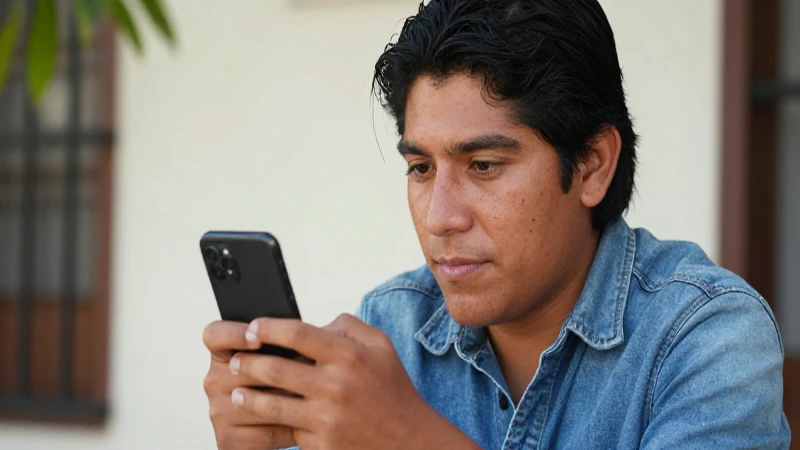 Cómo se cambia el número celular en la app de Bancomer 4 Joven mestiza mexicana, usa un teléfono