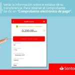 Qué es Transferencia en Proceso Validación Santander México