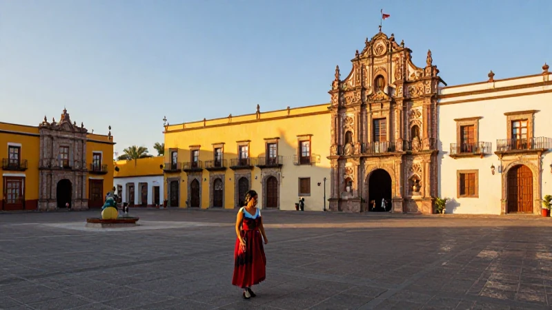 Cuáles son las mejores atracciones turísticas en Salina Cruz 4 Arquitectura colonial vibrante en luz dorada