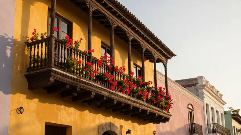 Cuáles son las atracciones turísticas de Tapijulapa en México 6 Arquitectura colonial vibrante en cálida luz dorada