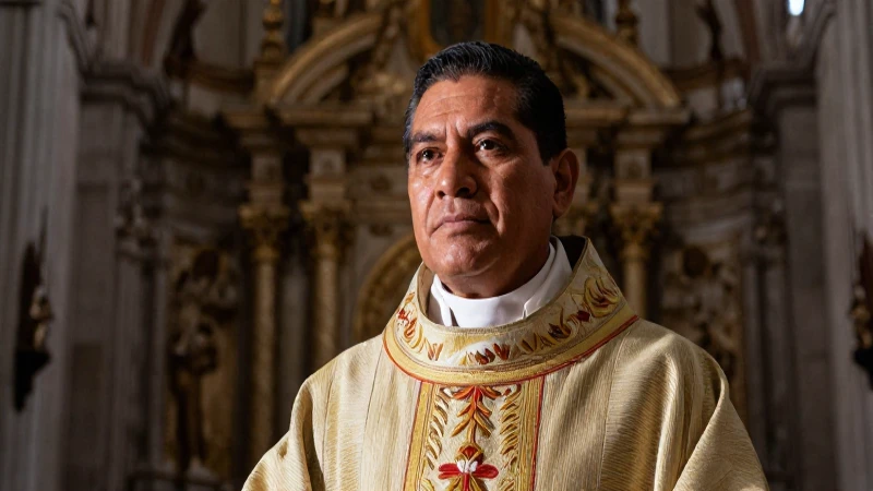 Las Bulas Papales: Descubre su Mysterio y Poder en la Iglesia 5 Obispo mestizo, barroco y dramático, en catedral