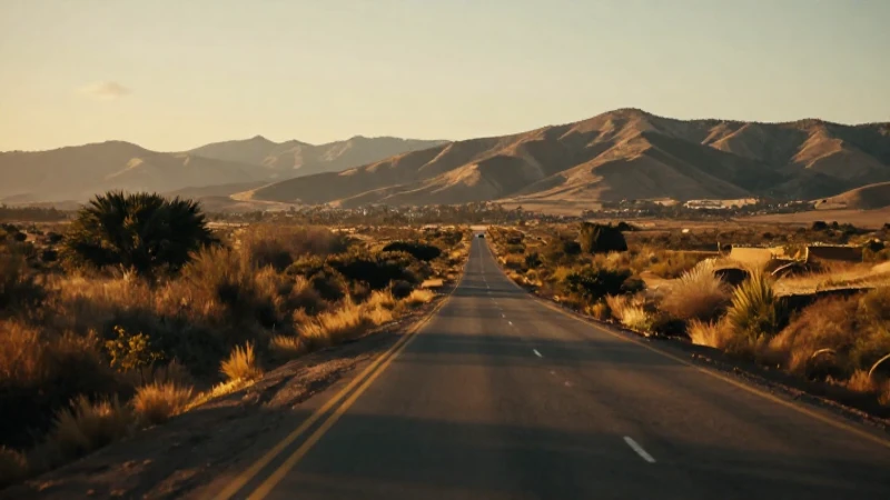 Paisaje mexicano, luz cálida y viaje cinematográfico