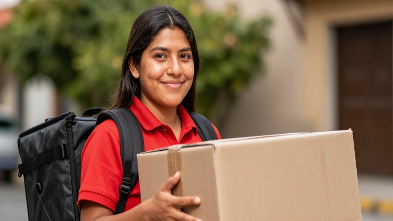 Amazon entrega paquetes en México