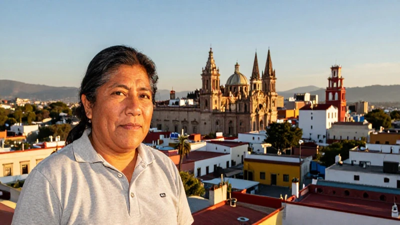 Retrato mexicano al atardecer en Querétaro