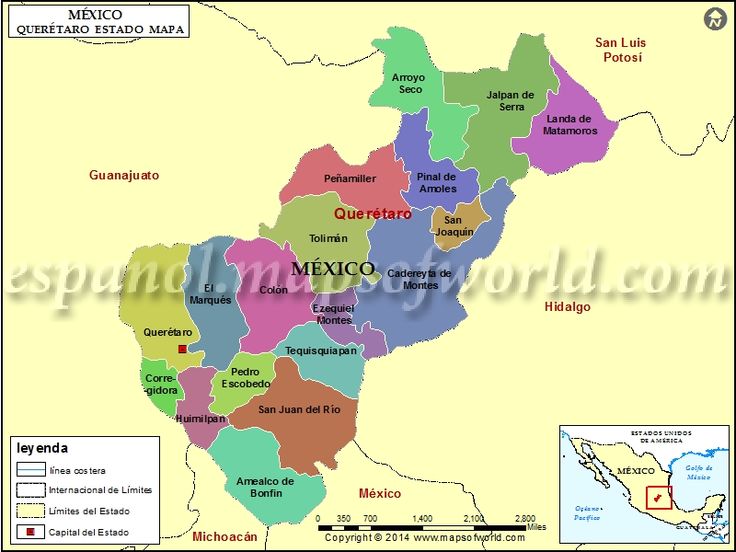 queretaro mexico descubre su mapa y municipios claves