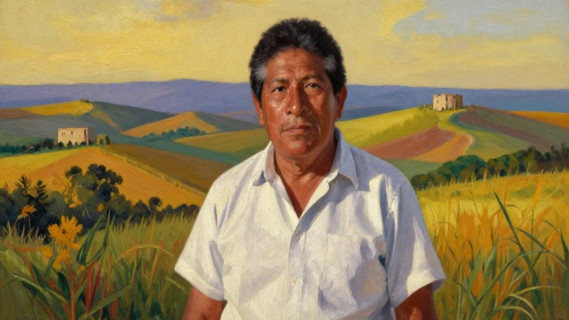Descubre la Fascinante Biografía de TATA VASCO en México 6 Retrato mestizo mexicano en luz dorada