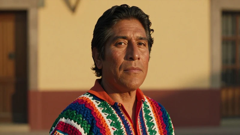 Descubre la Fascinante Biografía de TATA VASCO en México 5 Retrato cálido de un hombre mestizo tradicional
