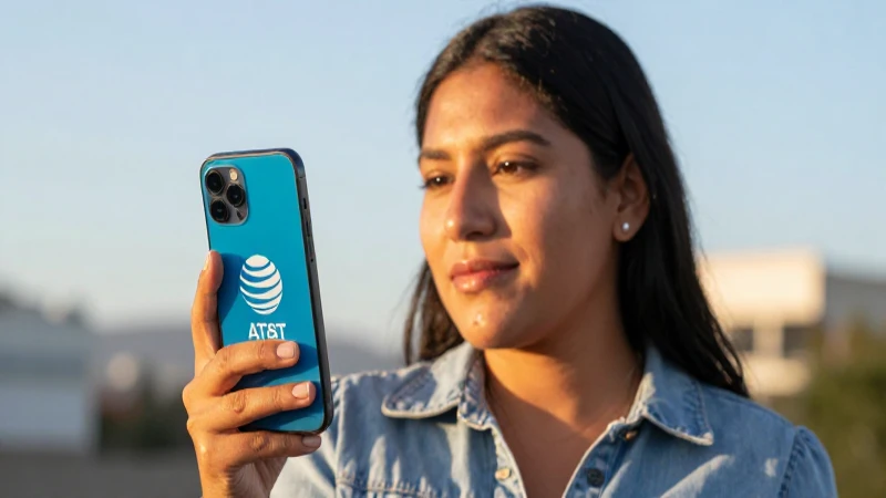 Modelo mexicano, AT&T, luz dorada vibrante