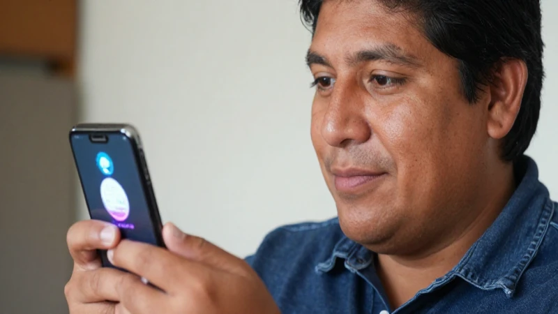 Cómo puedo revisar mi saldo en Virgin Mobile México 4 Mexicano usa app en su smartphone