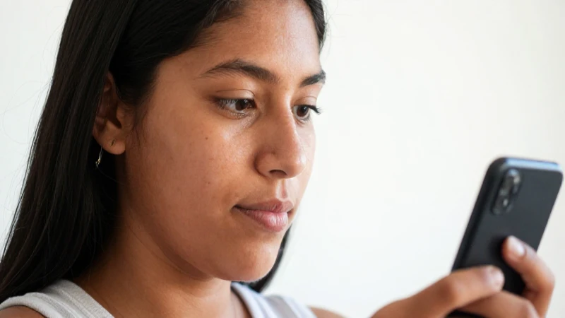 Cómo puedo revisar mi saldo en Virgin Mobile México 3 Joven mestizo con teléfono a la luz