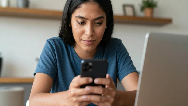 Joven mexicana, moderna y con estilo digital