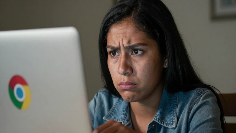 Joven mexicano frustrado frente a su laptop