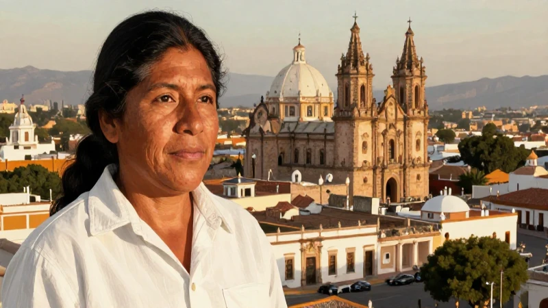 Descubre los Territorios Ocultos de la Nueva España 6 Ilustración panorámica de México con luz dorada
