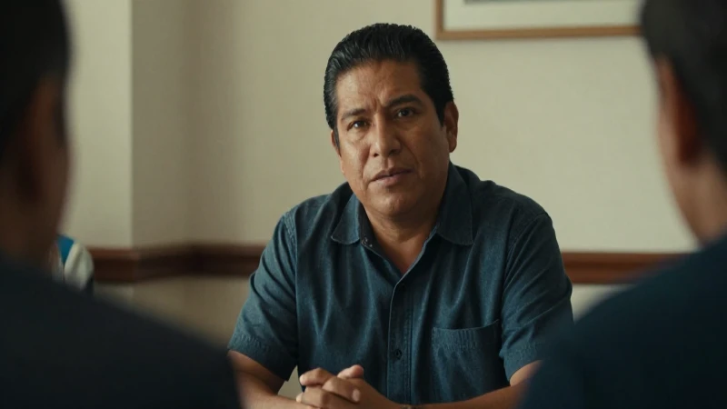 Mexicano en una reunión, cálido y cinematográfico