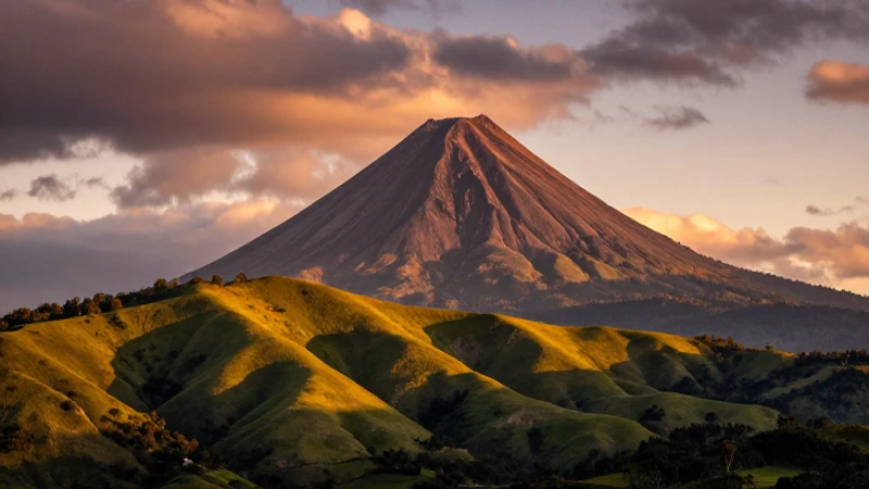 Descubre los Impresionantes Cerros de Colima y Su Belleza 1 Fotografía artística del volcán al atardecer