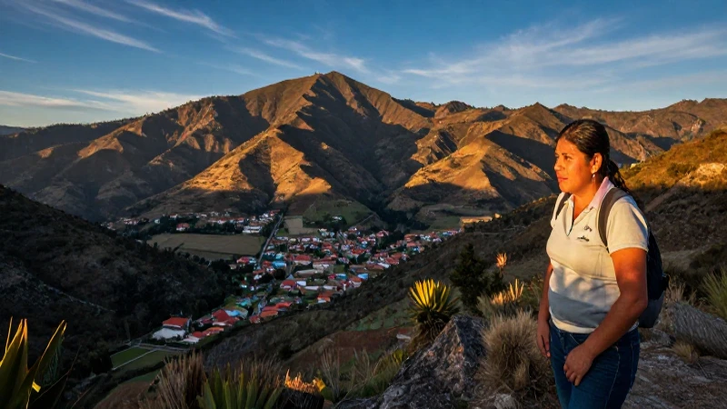 OROGRAFÍA DE PUEBLA: DESCUBRE SUS IMPRESIONANTES RELIEVES 4 Paisaje mexicano, dramático y vibrante al atardecer