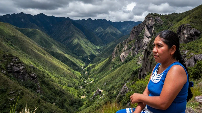 OROGRAFÍA DE PUEBLA: DESCUBRE SUS IMPRESIONANTES RELIEVES 3 Paisaje mexicano: montañas, valle y luz dramática