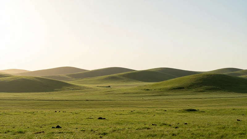 Praderas doradas, suaves y naturales al sol