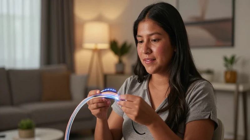 Mestiza moderna, hogar cálido y luminoso
