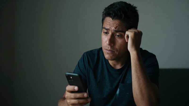 Qué hacer si te roban el celular y eres cliente de Movistar 3 Hombre mestizo, preocupado, perdido en la sombra