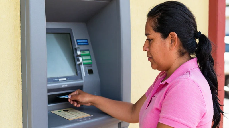Dónde puedo retirar dinero con tarjeta Nu en México 7 Una persona mestiza retira dinero al sol