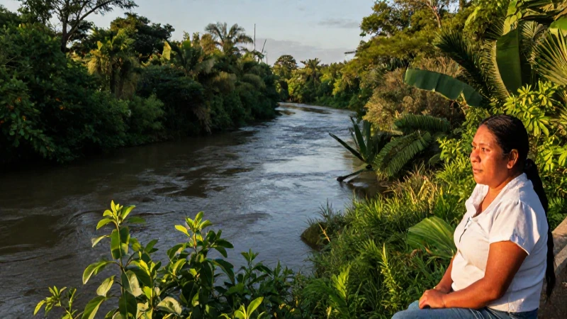 Paisaje mexicano, luz dorada y naturaleza exuberante