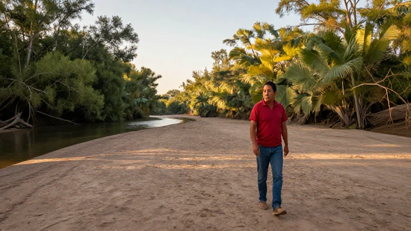 RIOS de BAJA CALIFORNIA SUR: Descubre su BELLEZA Oculta 8 Río árido, vegetación exuberante, luz dorada, documental