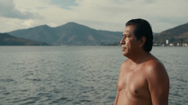 RÍOS en Chiapas: DESCUBRE sus LAGOS, PRESAS y ACUÍFEROS 5 Paisaje mexicano: lago, montañas y luz apagada