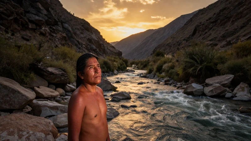 RÍOS de Durango: Descubre su HIDROGRAFÍA y BELLEZA ÚNICA 8 Paisaje mexicano, montañas y río dorados