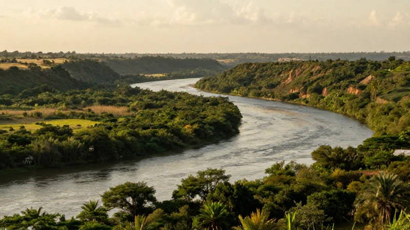 El Río Bravo luce verde y dorado