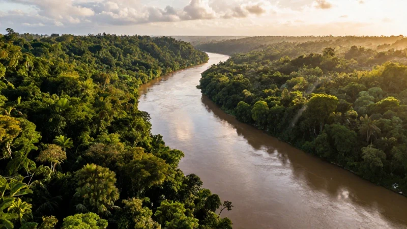 Tabasco: paisaje fluvial exuberante, luz dorada