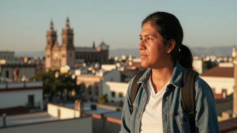 Mexicano contempla una ciudad europea cálidamente