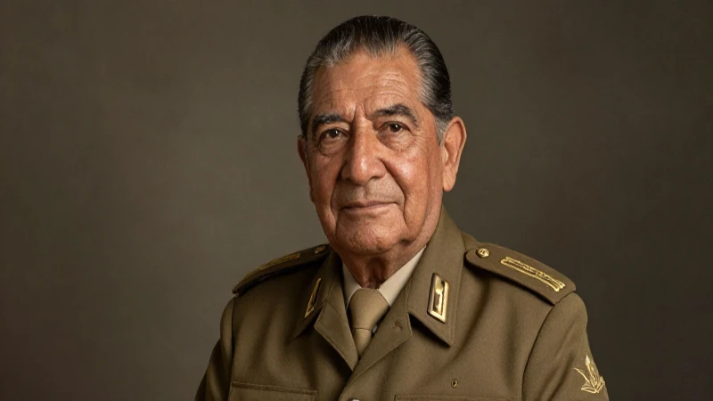 Retrato formal de un anciano mexicano veterano