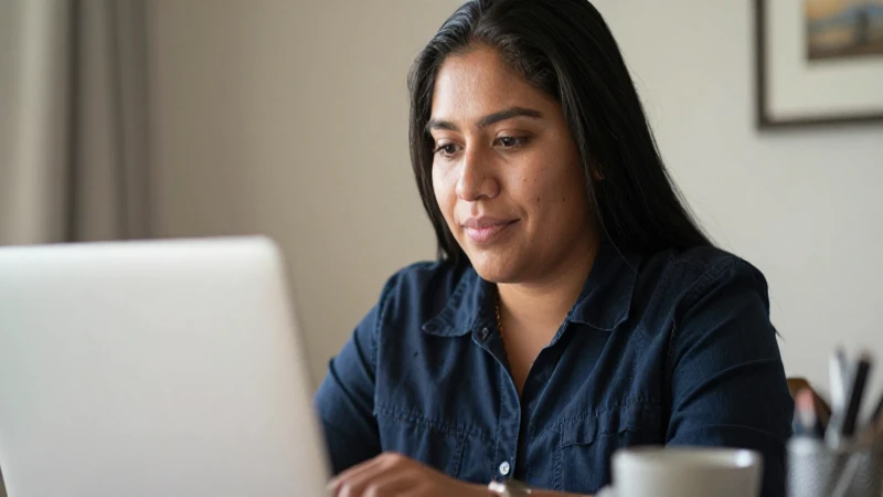 Cómo evitar saltar acortadores de enlaces en México 6 Foto de blog: persona mestiza y laptop