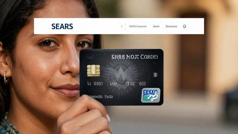 Guía de Pago en Línea Sears: Estado de Cuenta y Pagos en México 3 Foto profesional de una tarjeta Sears, Mestiza