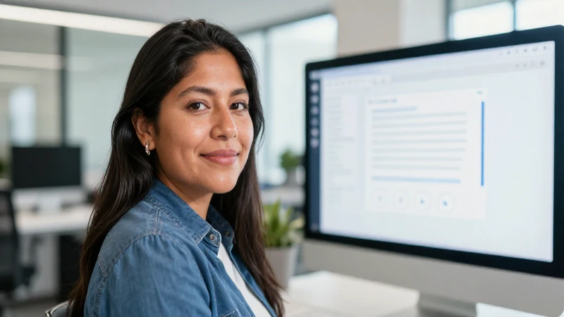 Cómo aprovechar Heat Extranet en México con SEC Sky 3 Persona mestiza en oficina moderna iluminada