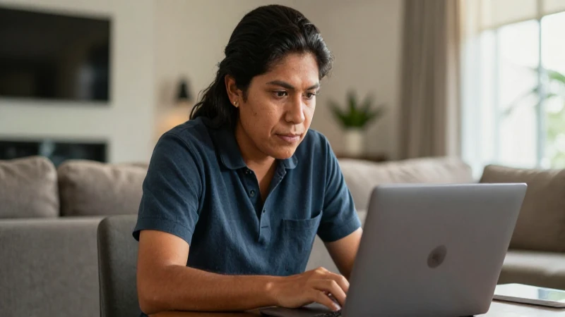 Cómo utilizar los servicios en línea de SKY en México 4 Mujer mestiza compra en línea con luz cálida