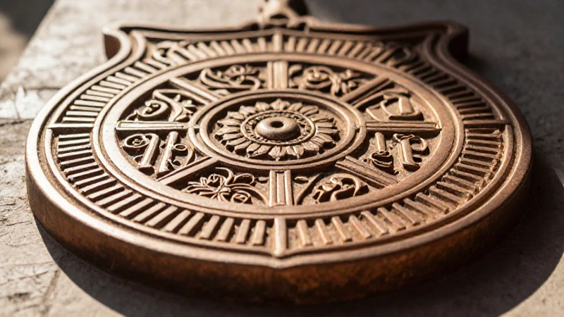 ESCUDO DE OAXACA: DESCUBRE su SIGNIFICADO y SÍMBOLOS CLAVE 4 Escudo oaxaqueño con grabado al sol