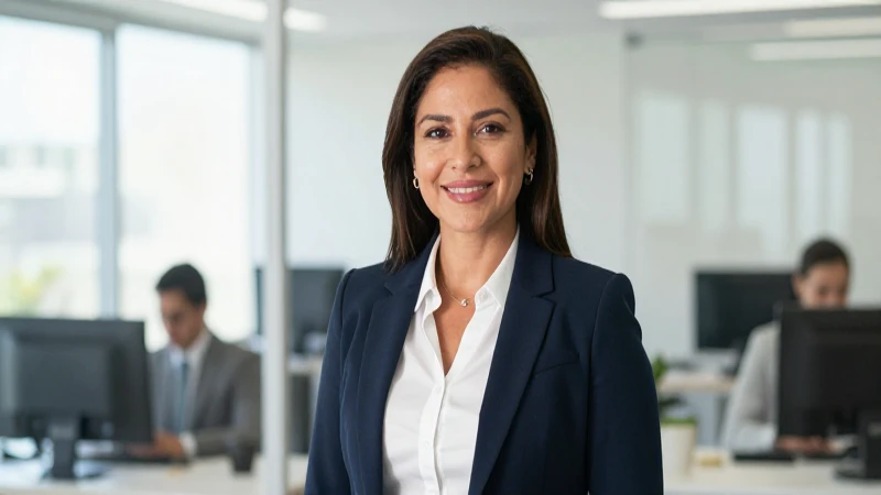 Beneficios de contratar SKY Culiacán 6 Mujer mestiza sonríe en oficina moderna