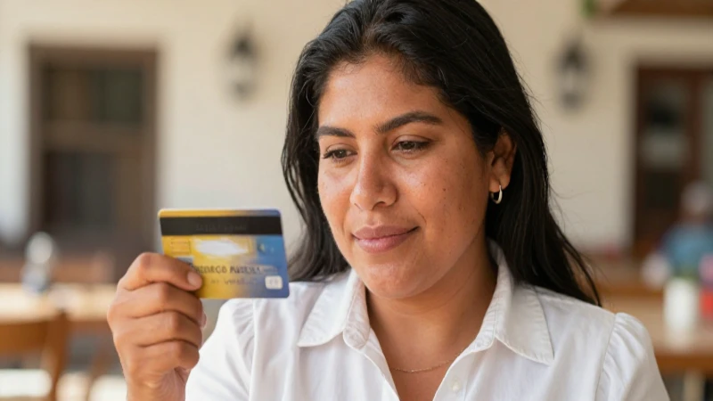 Cómo obtener la Tarjeta de Crédito Bodega Aurrera en línea 4 Joven mestiza irradia calidez y alegría