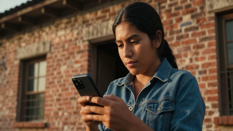 Cómo puedo contratar Internet Telmex en Tecamachalco 6 Mexicana, piel bronceada, usa un smartphone