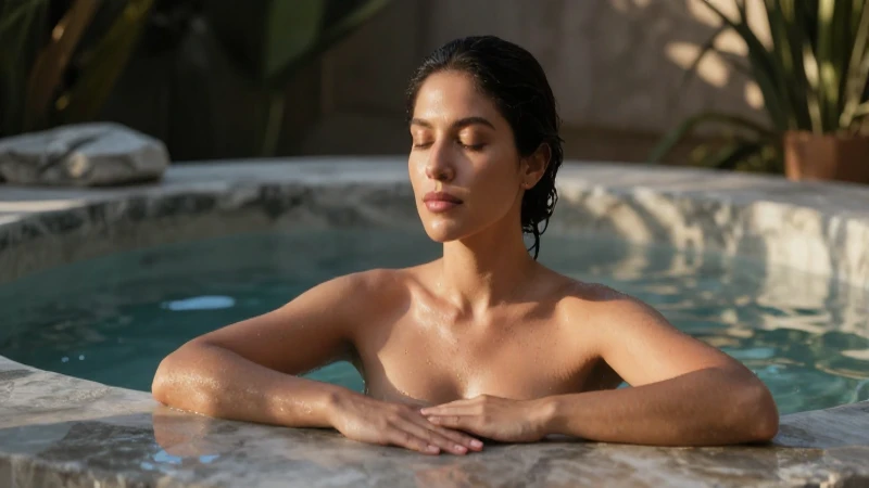 Mejor spa en San Pedro Garza García para relajarse ✨ 4 Mujer medita en paz al atardecer