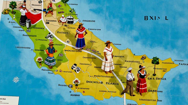 Explora Tabasco: Mapa, Municipios y Sorprendentes Datos 4 Tabasco: paisaje mexicano al atardecer