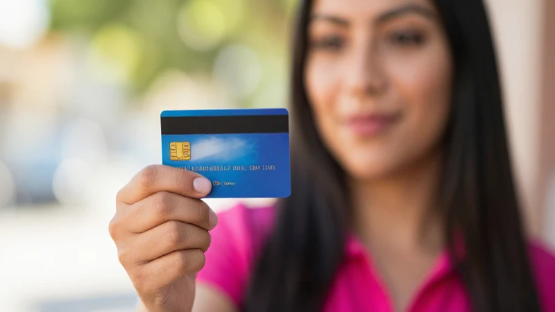 Qué beneficios tiene la Tarjeta de Débito Klar en México 4 Mujer mexicana con tarjeta, luz cálida