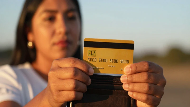 Tarjeta de regalo, manos, luz dorada cálida