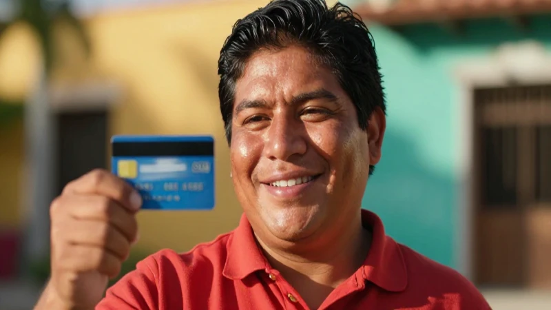 Persona mexicana sonríe bajo el sol cálido