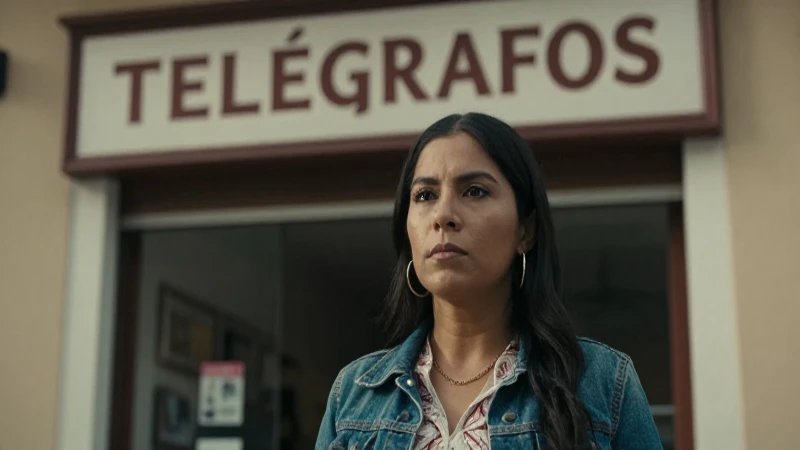 Servicios flexibles en sucursales Telecomm Telégrafos 4 Mujer mexicana en tienda de Telégrafos, realista