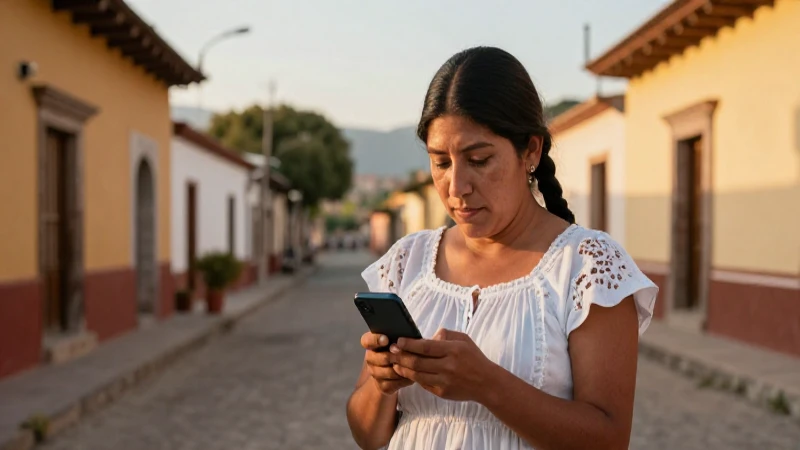 Servicios de Telmex en Amecameca y su cobertura 4 Iluminación cálida en calles mexicanas rurales