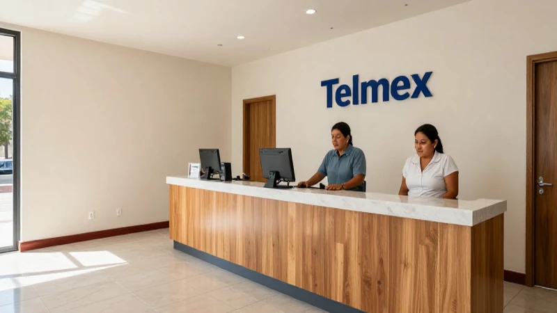 Foto profesional en un centro Telmex